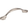 Elements By Hardware Resources 3" Center-to-Center Satin Nickel Watervale Cabinet Pull 647-3SN